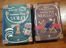 ANGIE SAGE - LOTTO 2 LIBRI SEPTIMUS HEAP 2 / 3 (ED. SALANI) VOLO / ALKYMIA