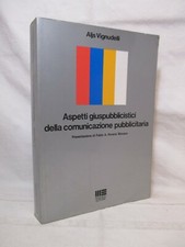 Vignudelli - Aspetti giuspubblicistici della comunicazione pubblicitaria 
