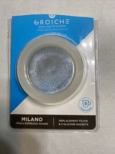 Silicone di ricambio per macchina da caffè espresso piano cottura 6 guarnizioni misura tazza espresso (3