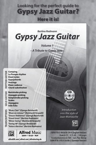 Gypsyjazz guitar methodbook - guitar,