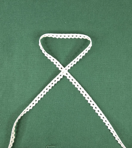 Bordo pizzo 100 cotone - 100%,