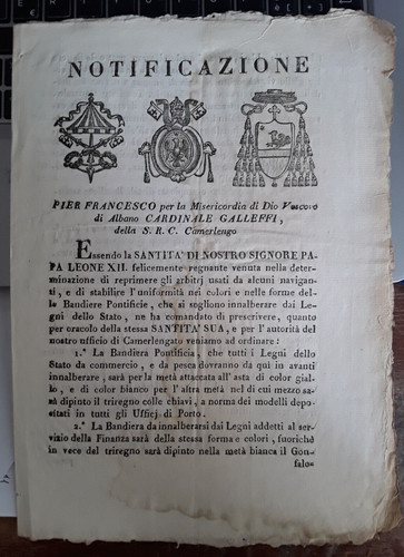 Notificazione regolamentazione - notificazione,