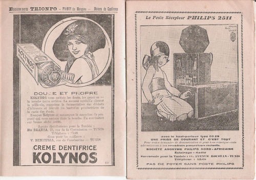 Tunisi 1932 libretto di - 1932, _