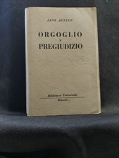 Orgoglio e pregiudizio - JANE AUSTEN - BUR - Rizzoli 496 499 - 1952 (D515)