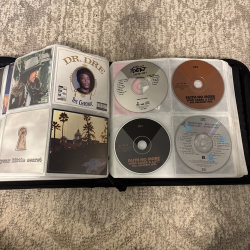 Music case full 96 discs - cd,