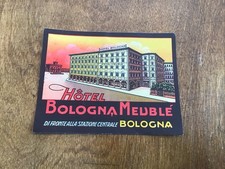 Etichetta per valigia vintage