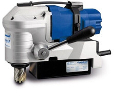 TRAPANO ELETTRICO MAGNETICO ORIZZONTALE CON SUPPORTO E FRESA TAZZA PER CAROTARE