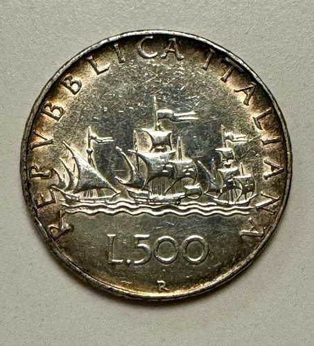 500 lire argento - lire, 800