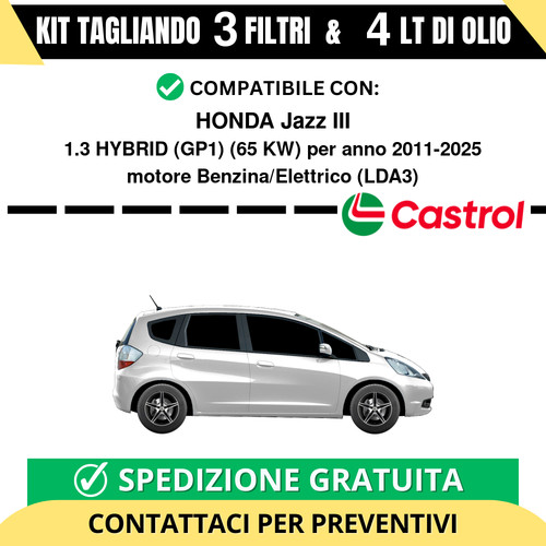 Tagliando per honda jazz iii - honda,