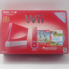 Nintendo Wii Red Super Mario