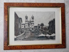 Incisione,acquaforte Di