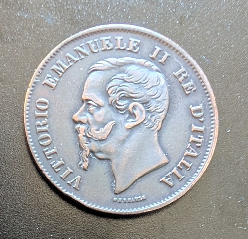 1861 italia centesimi - italia,
