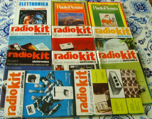 Lotto riviste radio kit - riviste,