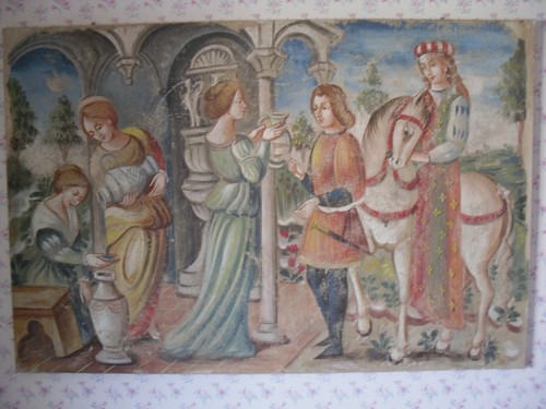 Affresco tela - su, tela 
