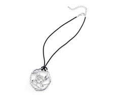 Damen-Leder-Kette con Ciondolo