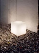 Lampada Tavolino cubo luminoso 1 luce LUNA ideal Lux 30 Cm Interno Esterno Cavo