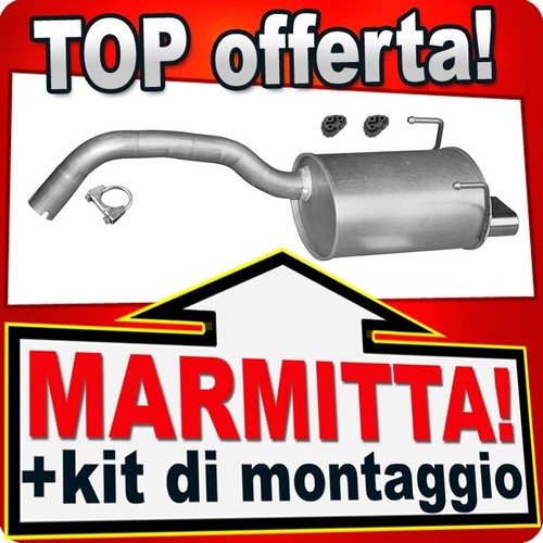 Silenziatore posteriore per - posteriore,