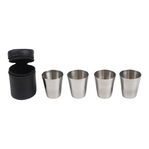 Tazza bicchieri acciaio - acciaio, vino