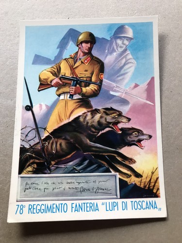 Cartolina lupi toscana - cartolina, di