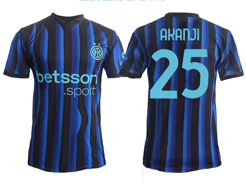 Maglia akanji inter home 2025 - akanji,