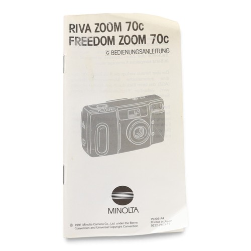 Minolta riva zoom 70c freedom - minolta,