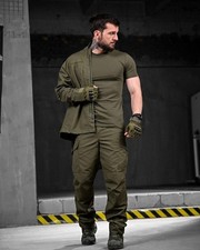 Tuta tattica estiva oliva 3 in