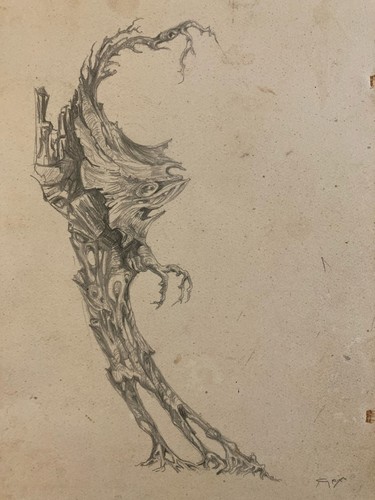 Disegno espressionista matita - espressionista,