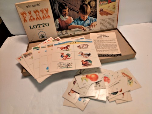 Vtg 1970 farm lotto - 1970,