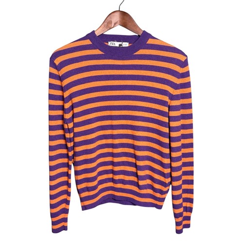 Maglione zara righe filato - zara, a