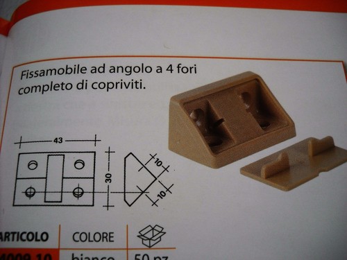 Fissamobile angolo a 4 - 10),