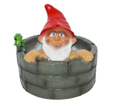 Gnomi Seduti Nella Fontana