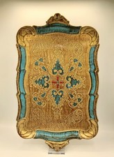Antico Vassoio In Legno Stile