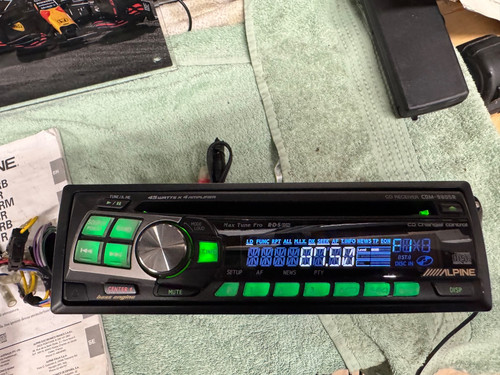 Alpine cdm 9805r autoradio - alpine, cdm-9805r