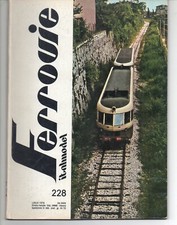 1979 RIVISTA ITALMODEL FERROVIE 228 FIRENZE FS RD 142 FNM MAN TV-VI FTV E 330