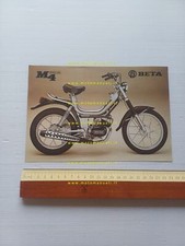 Beta 50 M4 Special tubone 1979 depliant italiano originale