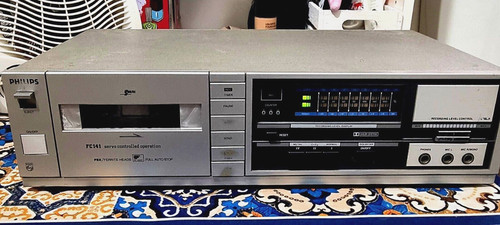 Deck cassette philips 141 - deck,