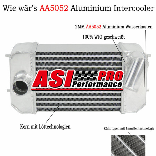 Intercooler alluminio 70mm per - intercooler,