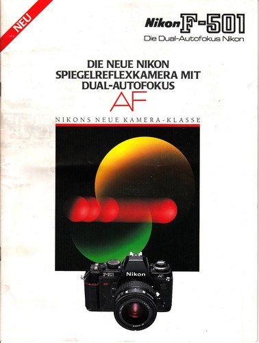 Nikon 501 nuova - f-501,