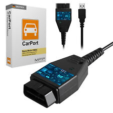 OBD2 USB CAN + KKL BUS UDS interfaccia diagnostica VCD per VW AUDI + software CarPort