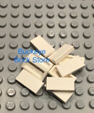 LEGO 1x2 Piastrelle Bianche