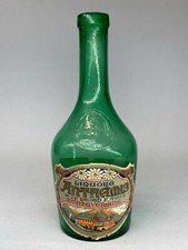 ANTICA BOTTIGLIA VETRO LIQUORE ANTHEMIS MONTEVERGINE VINTAGE 250 ml.  AVELLINO