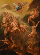 Dipinto antico San Michele