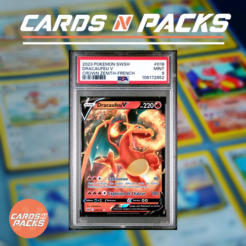 Carte pokemon dracaufeu - pokemon, v