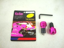 BILANCERI CONTRAPPESI MANUBRIO MOTO SCOOTER 17 22 MM FUCSIA VIOLA STABILIZZATORI