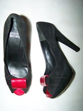 SCARPE STUART WEITZMAN  N 37  SUEDE LEATHER SHOES
