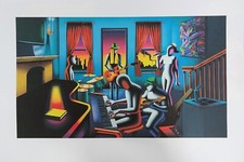 MARK KOSTABI - grafica d'autore con certificato di autenticità mis. 98x66