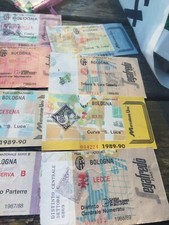 Biglietti Stadio Bologna Anni 80 Più Polsino