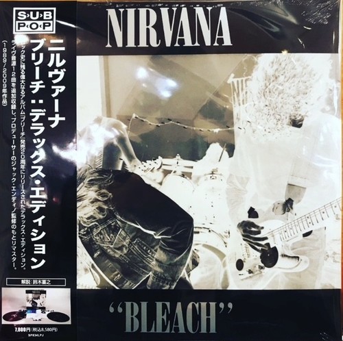 Nirvana bleach deluxe edition - bleach,