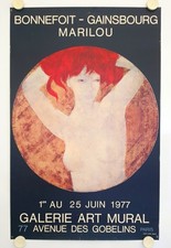 Affiche Alain BONNEFOIT 1977