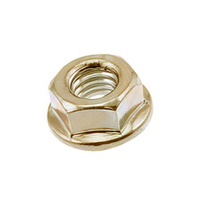 Dado volano flangiato m10 - flangiato, x